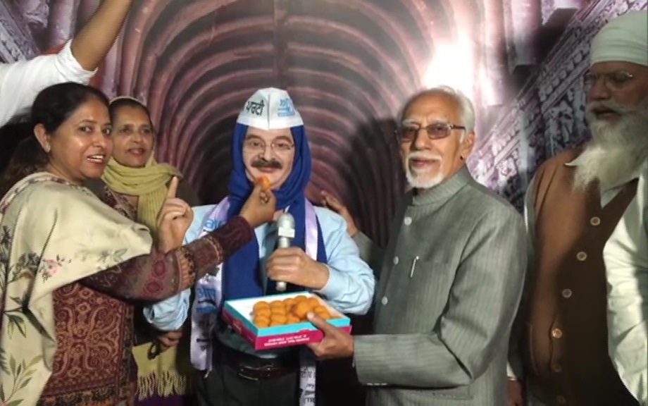 लुधियाना के वैक्स म्यूजियम में लगाया गया आप प्रमुख अरविंद केजरीवाल का स्टैच्यू