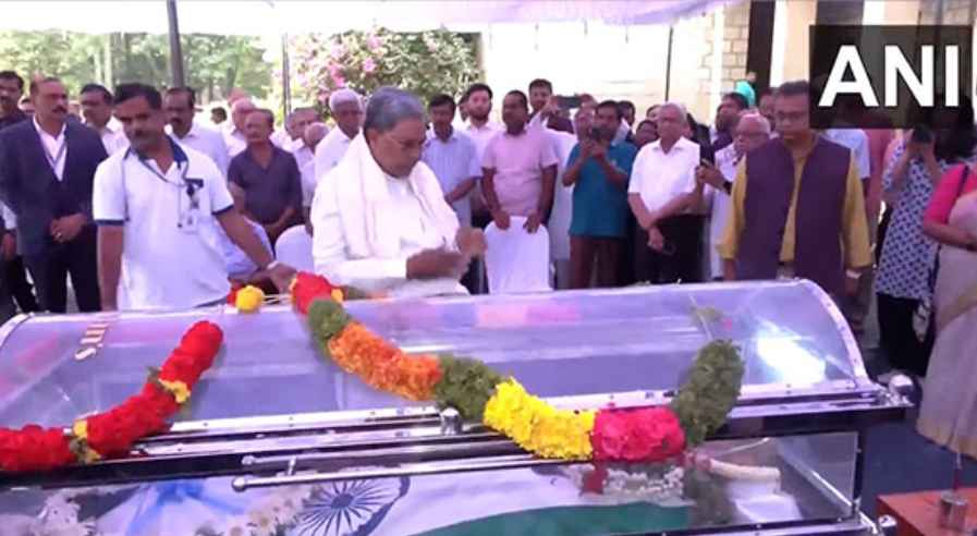 पूर्व इसरो प्रमुख के कस्तूरीरंगन राजकीय सम्मान के साथ अंतिम संस्कार, पीएम मोदी ने 'मन की बात' में किया जिक्र