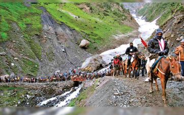 जम्मू-कश्मीर सरकार' का बड़ा फैसला; अमरनाथ यात्रा के मार्गों को ‘नो फ्लाइंग जोन’ घोषित किया