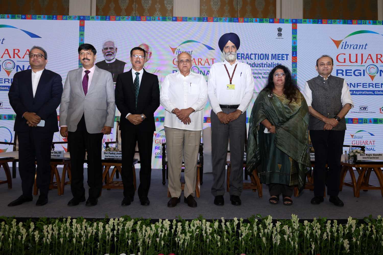 वाइब्रेंट गुजरात रीजनल कॉन्फ्रेंस के प्रमोशन के लिए मुख्यमंत्री श्री भूपेंद्र पटेल ने दिल्ली में अग्रणी उद्योगपतियों और संगठनों के साथ की सार्थक परिचर्चा बैठक