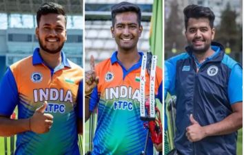 भारतीय पुरुष कंपाउंड तीरंदाजी टीम ने विश्व चैंपियनशिप में पहला स्वर्ण पदक जीता