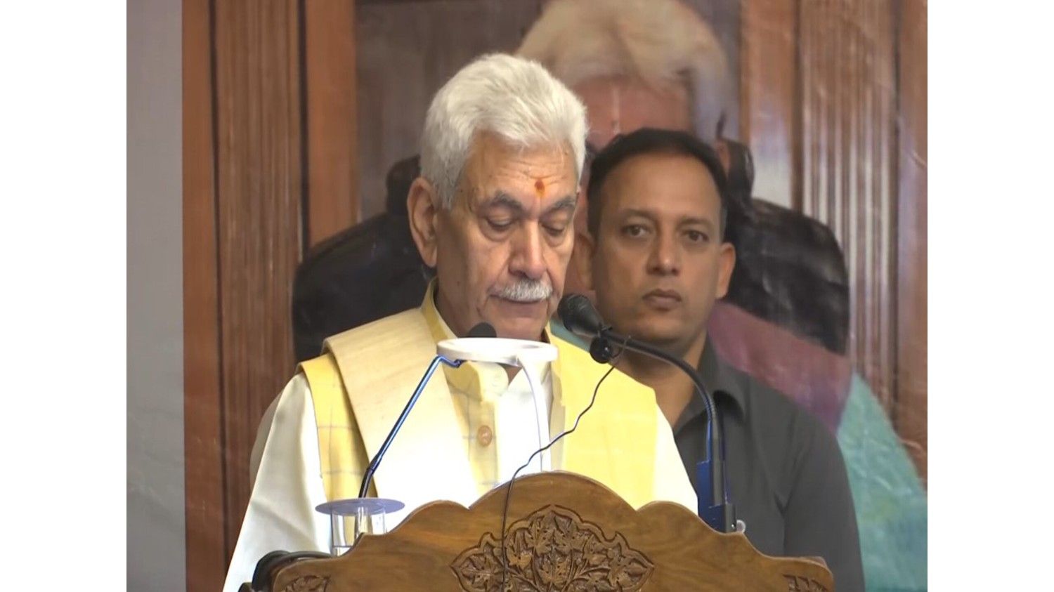 जम्मू-कश्मीर एलजी सिन्हा ने दी बड़ी जानकारी, 