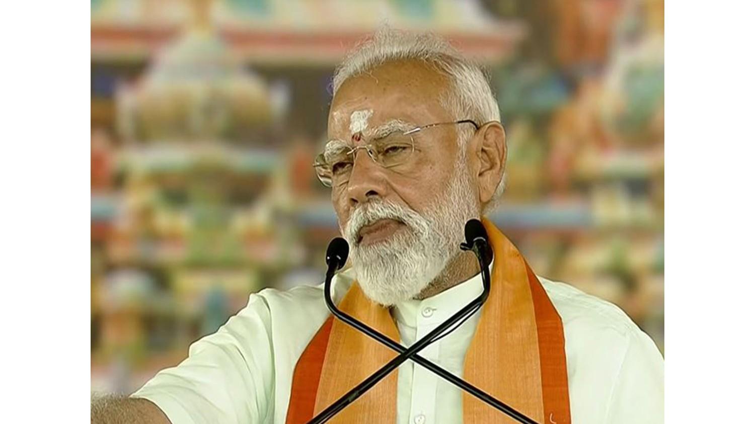 प्रधानमंत्री मोदी ने तमिलनाडु और पुडुचेरी में डीएमके-कांग्रेस पर हमला बोला, कहा 