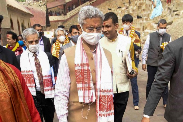 असम विधानसभा चुनाव से पहले विदेश मंत्री एस जयशंकर का गुवाहाटी का दौरा