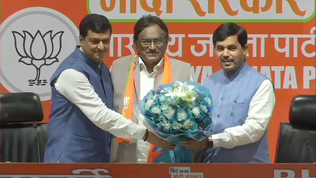 भारतीय जनता पार्टी में शामिल हुए कोल्लम (केरल) से कांग्रेस के पूर्व सांसद एस कृष्ण कुमार