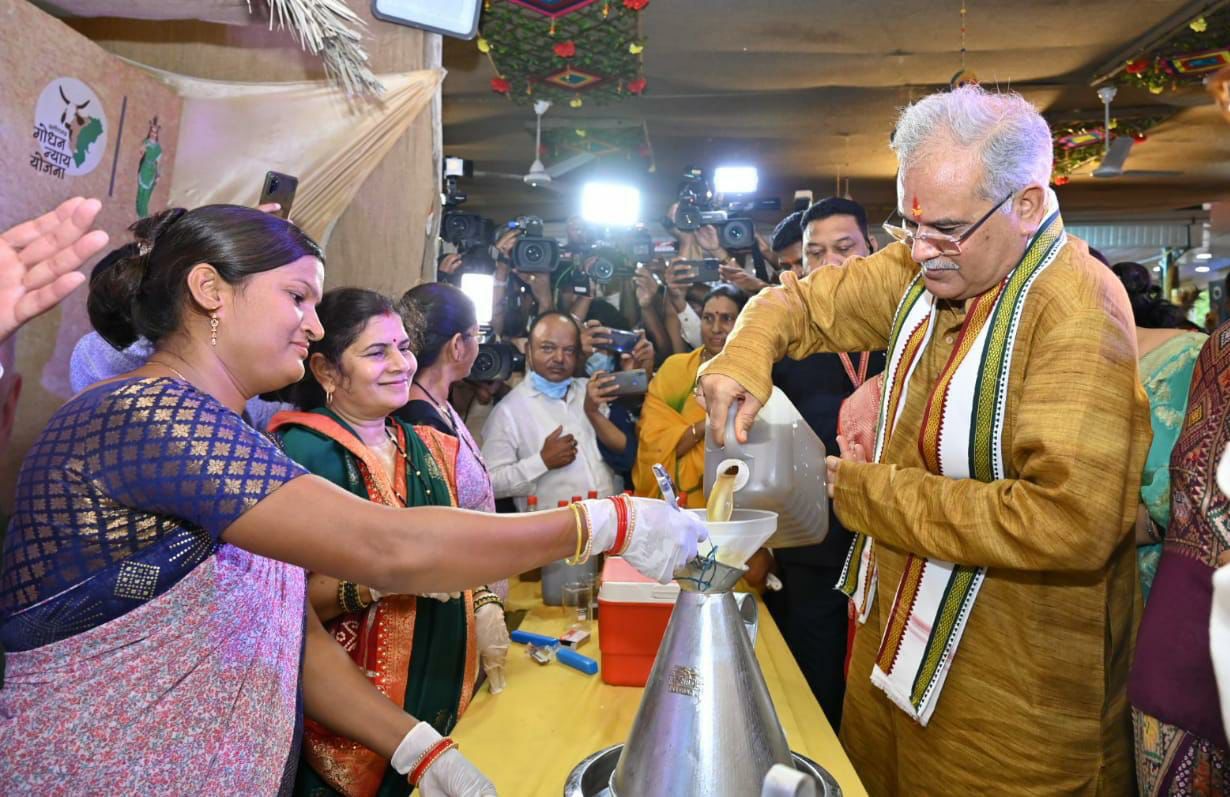 छत्तीसगढ़ बना गौमूत्र खरीदी करने वाला देश का पहला राज्य