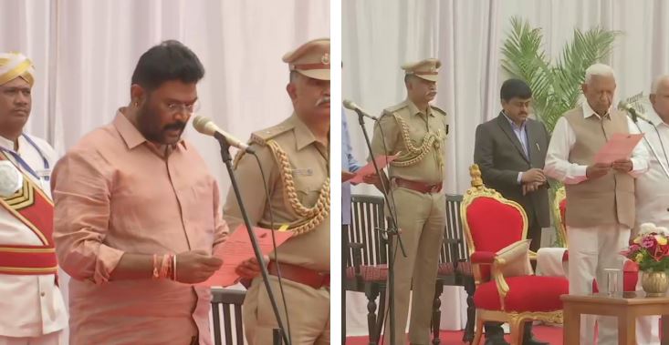 कर्नाटक में मंत्रिमंडल का विस्तार, एसटी सोमशेखर, आनंद सिंह समेत अन्य विधायकों ने आज ली राजभवन में मंत्री पद की शपथ