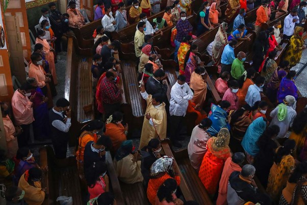 हैदराबाद में वर्जिन मैरी के जन्म का वार्षिक उत्सव मनाता ईसाई समुदाय