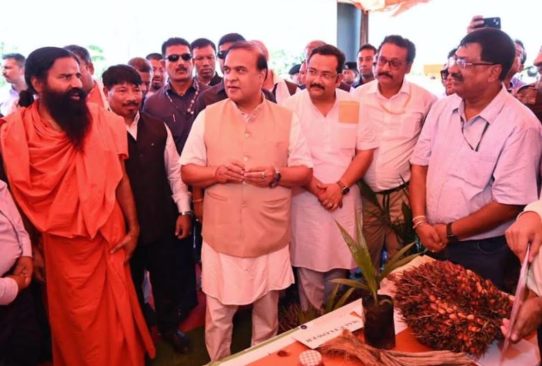 पतंजलि फूड्स द्वारा तिनसुकिया, असम में ऑयल पाम मेगा प्लांटेशन ड्राइव