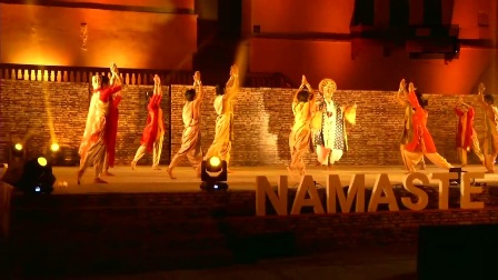 मध्य प्रदेश की सुप्रसिद्ध धार्मिक नगरी ओरछा में ‘नमस्ते ओरछा’ समारोह की एक झलक