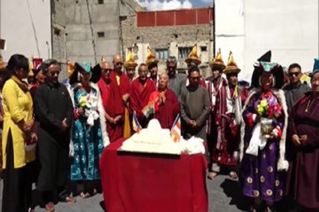 जम्मू-कश्मीर से अलग लद्दाख को केंद्र शासित प्रदेश बनाने पर लेह में लद्दाख बुद्धिस्ट एसोसिएशन ने इस अंदाज में कहा धन्यवाद