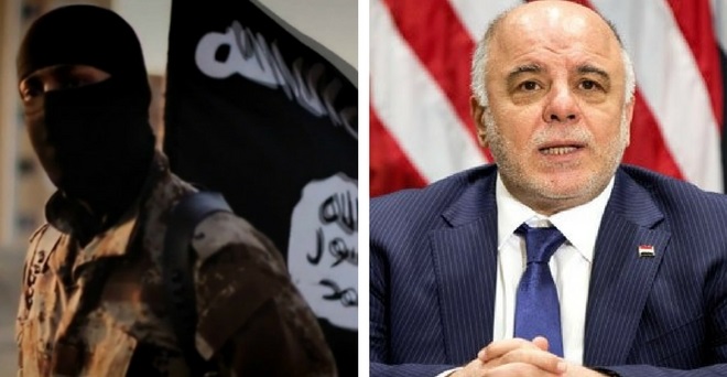 आतंकी संगठन आईएस के चंगुल से मुक्त हुआ इराकः प्रधानमंत्री अबदी