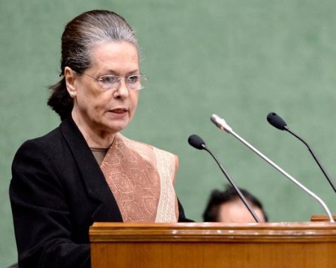 संयुक्त राष्ट्र के प्रस्ताव पर मतदान के दौरान भारत की अनुपस्थिति का ”कड़ा विरोध” करती है कांग्रेस: सोनिया गांधी