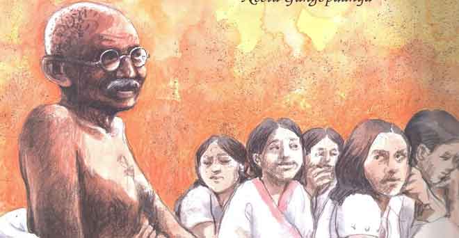 अब कॉमिक्स में भी दिखेंगे महात्मा गांधी