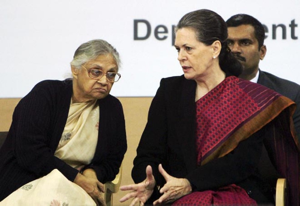 कांग्रेस-आप गठबंधन को लेकर अटकलें तेज, शीला दीक्षित ने की सोनिया गांधी से मुलाकात