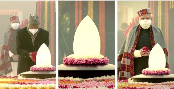अटल बिहारी वाजपेयी की जयंती आज, राष्ट्रपति-पीएम मोदी समेत इन नेताओं ने 'सदैव अटल' स्मारक पर दी श्रद्धांजलि, देखें तस्वीरें
