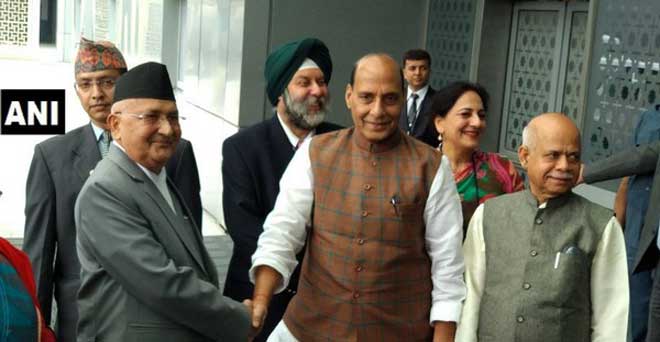 नेपाल के प्रधानमंत्री तीन दिवसीय भारत यात्रा पर