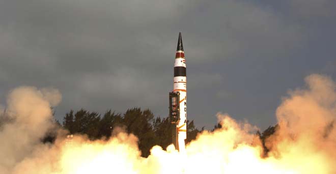 बैलेस्टिक मिसाइल अग्नि-4 का सफल प्रायोगिक परीक्षण