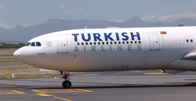 तुर्की के विमान में बम की धमकी से दिल्ली में अफरा-तफरी