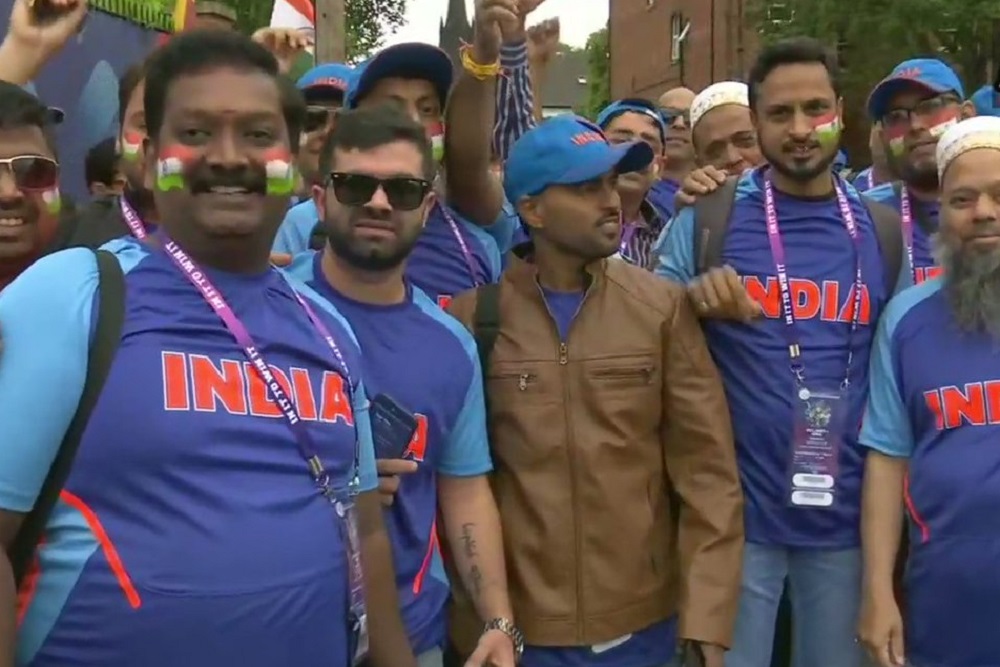 वर्ल्ड कप: भारत-श्रीलंका मैच से पहले लीड्स में भारतीय फैंस
