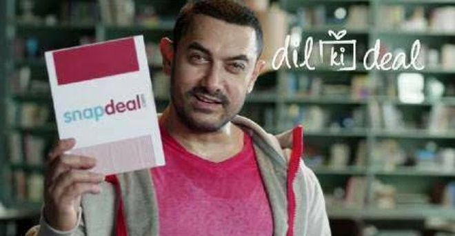 बयान दिया आमिर ने, भुगत रहा है स्नैपडील