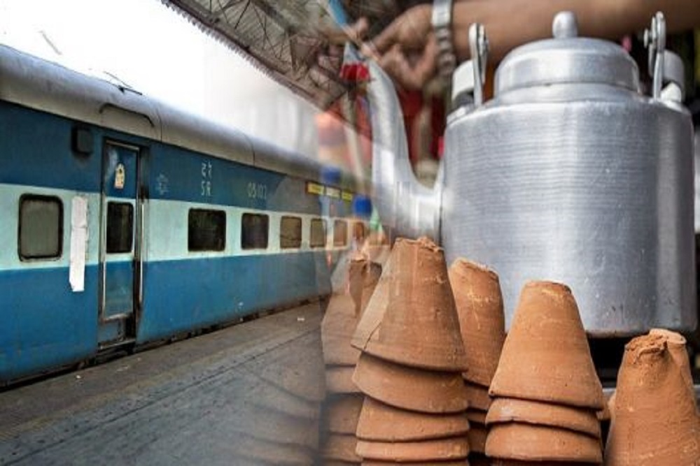 15 साल बाद चाय की चुस्कियों के लिए रेलवे स्टेशन पर 'कुल्हड़ों' की वापसी