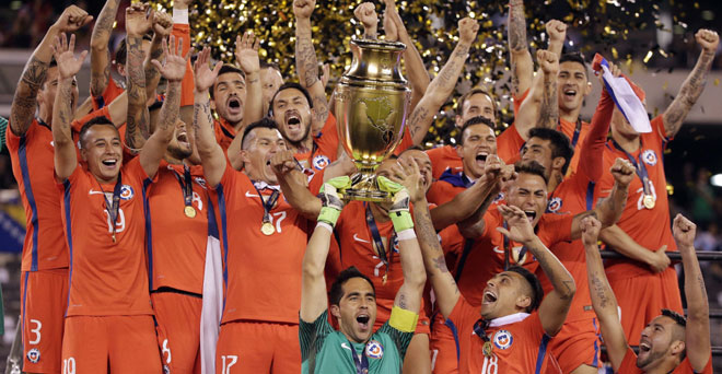 चिली ने अर्जेंटीना को हरा खिताब जीता