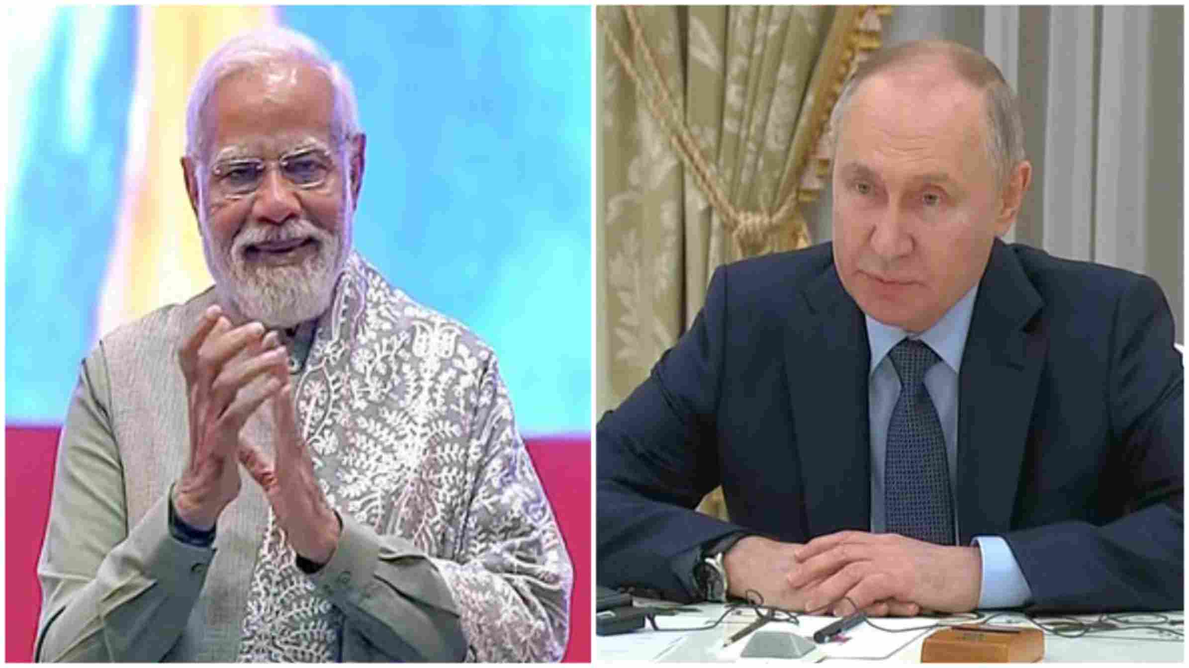 राष्ट्रपति पुतिन ने पीएम मोदी को दिया रूस आने का न्योता, कहा- 'हमें अपने मित्र को यहां देखकर खुशी होगी'
