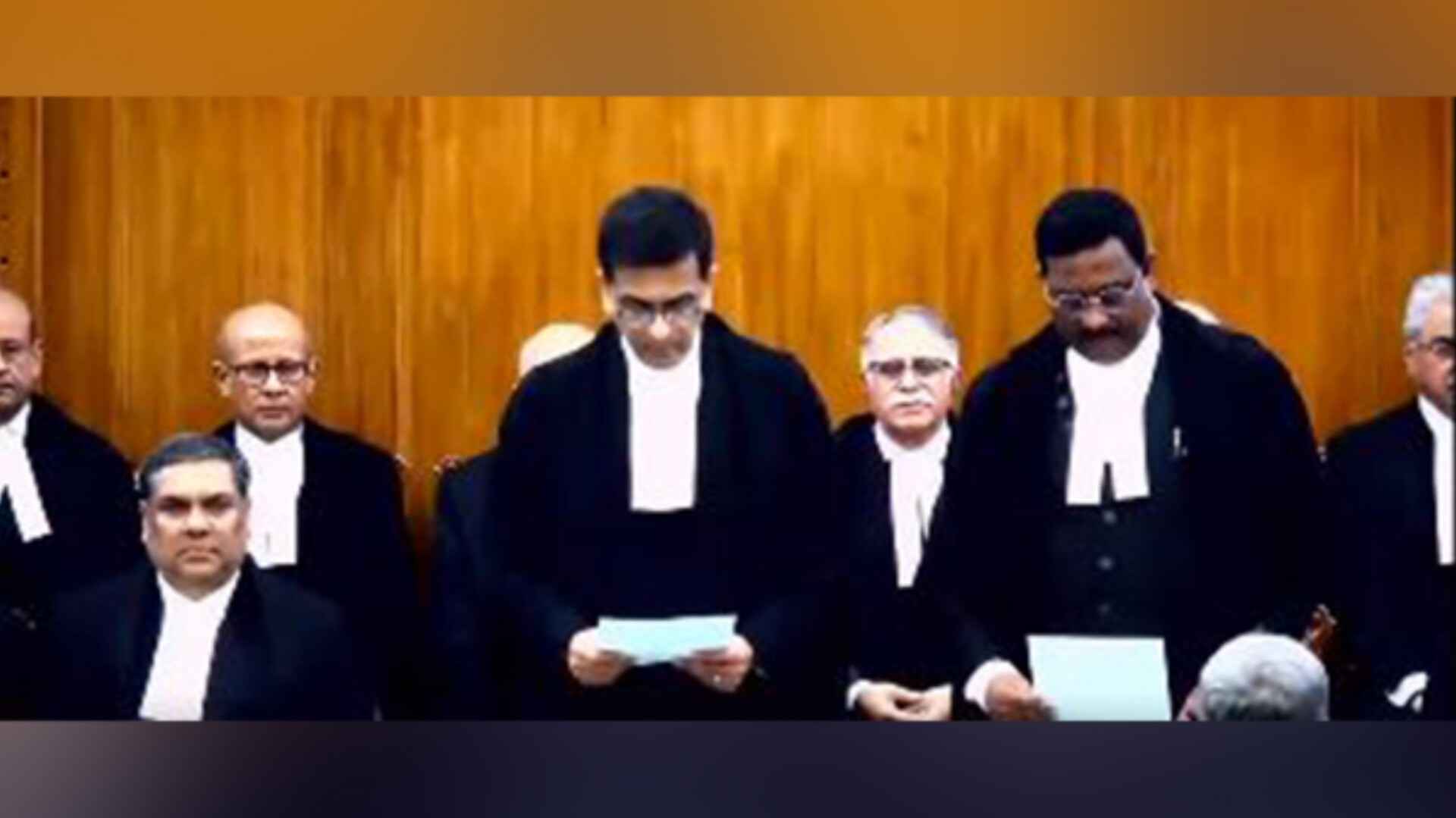 जस्टिस पीबी वराले ने सुप्रीम कोर्ट जज के रूप में शपथ ली, शीर्ष अदालत में पूरी हुई जजों की संख्या