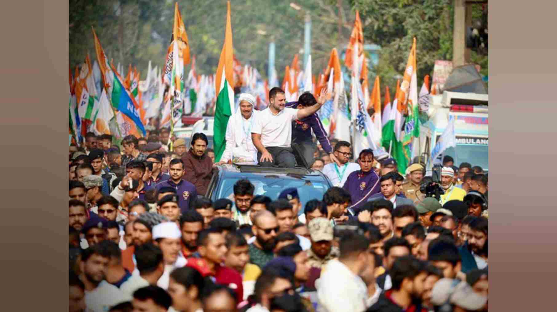 राहुल गांधी के नेतृत्व वाली 'भारत जोड़ो न्याय यात्रा' आज बंगाल में फिर करेगी प्रवेश