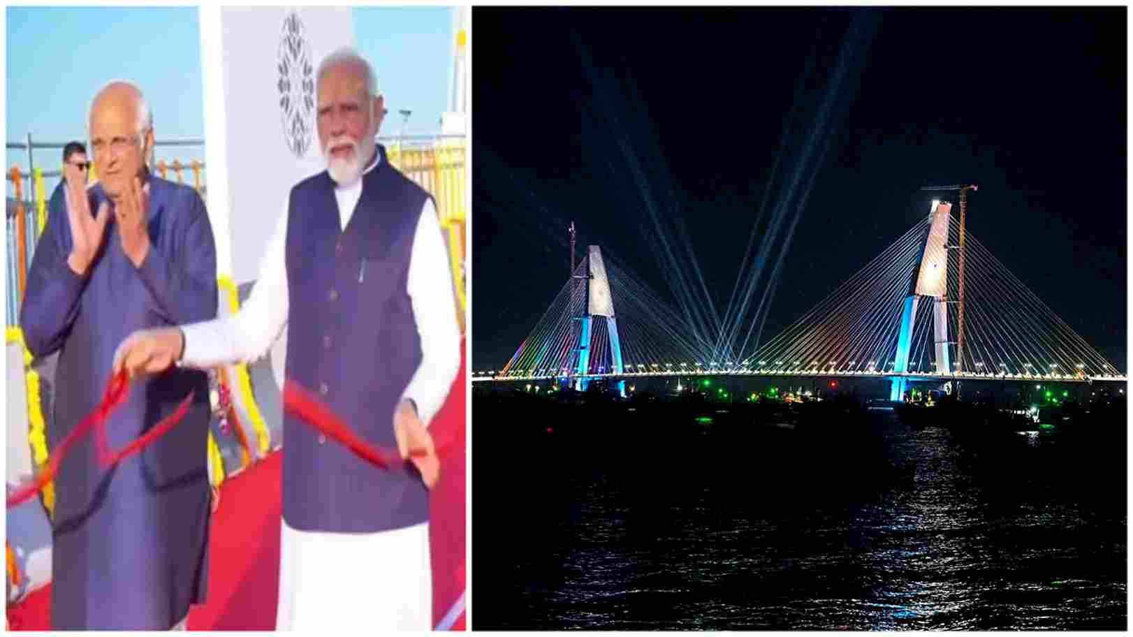 गुजरात को पीएम मोदी ने दी बड़ी सौगात, द्वारका में किया भारत के सबसे लंबे केबल ब्रिज 'सुदर्शन सेतु' का उद्घाटन