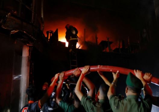बांग्लादेश की राजधानी ढाका में एक इमारत में आग लगने से 44 लोगों की मौत, 22 घायल