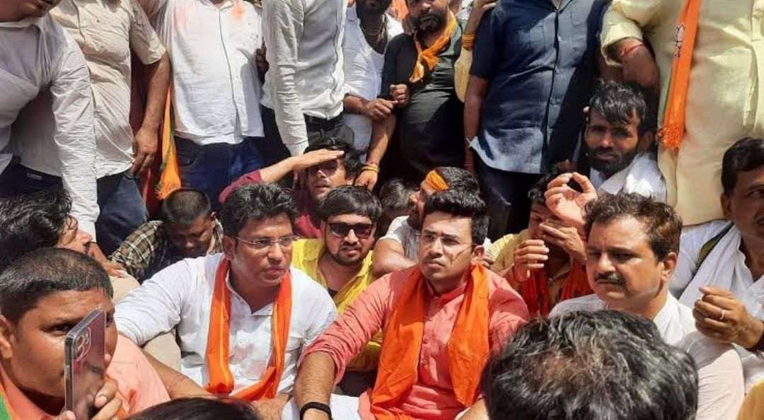 कर्नाटक में अजान बनाम हनुमान चालीसा विवाद: भाजपा नेता तेजस्वी सूर्या हुए गिरफ्तार