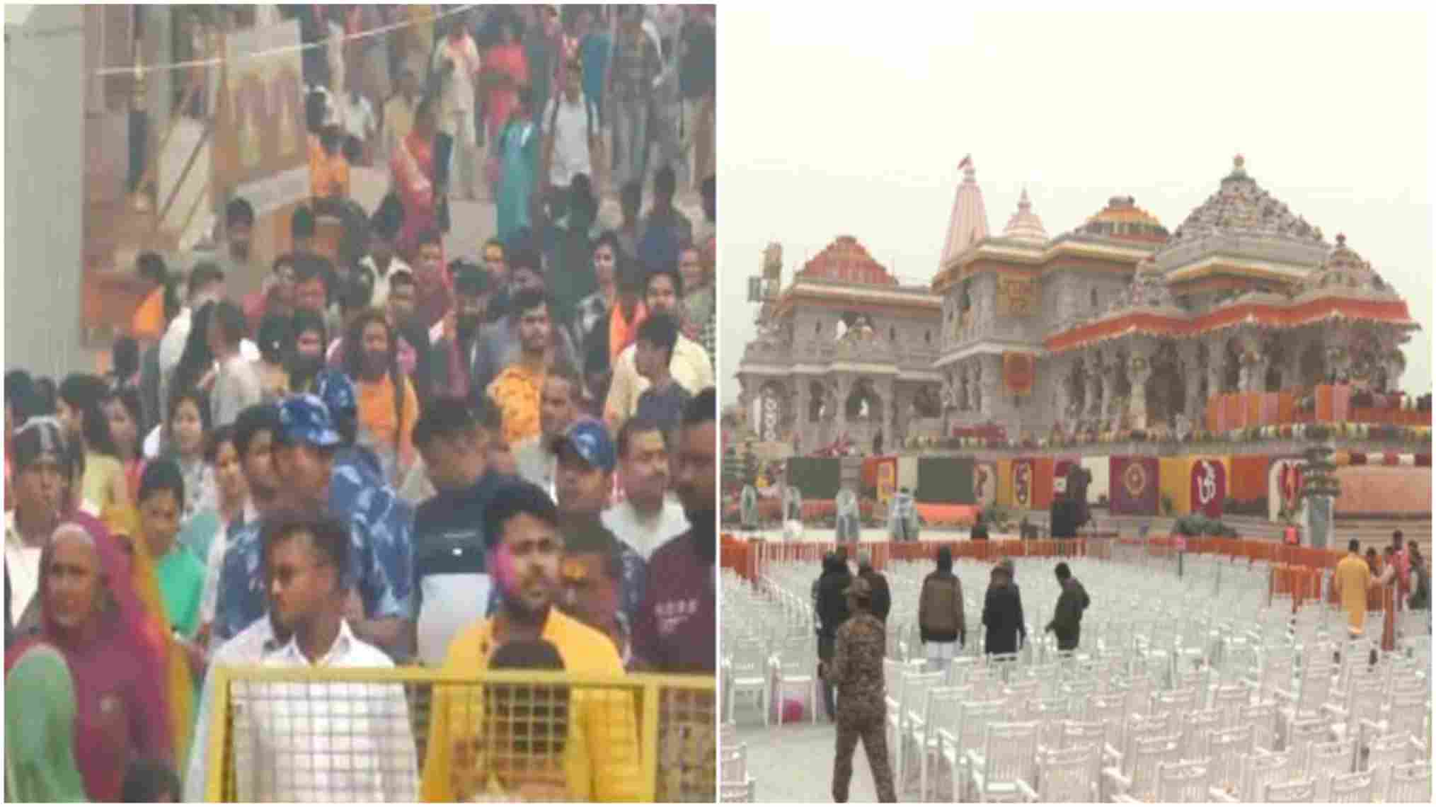 अयोध्या: राम मंदिर परिसर में 'आकस्मिक' गोली चलने से पुलिसकर्मी घायल
