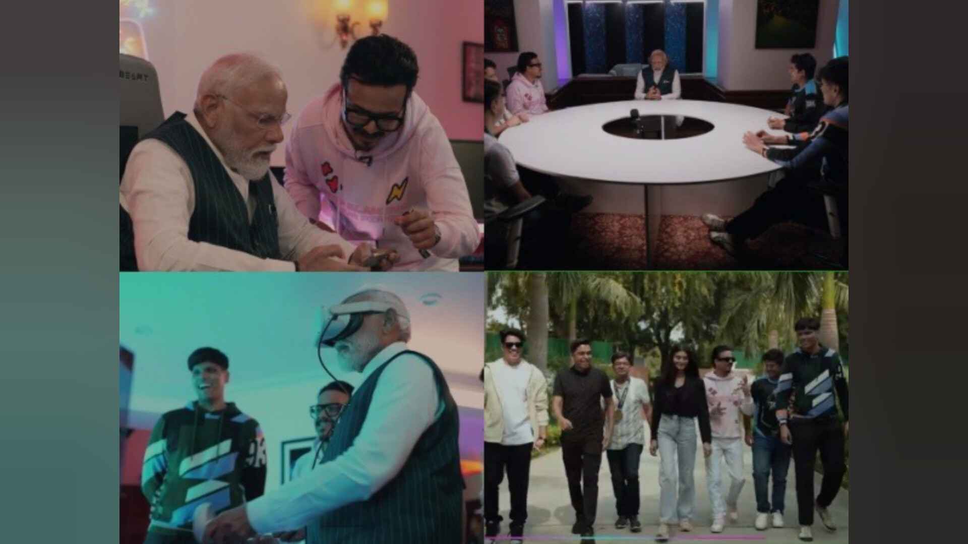 प्रधानमंत्री मोदी ने 'गेमिंग' से जुड़े विभिन्न मुद्दों पर शीर्ष भारतीय गेमर्स के साथ की बातचीत