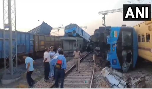 पंजाब में भीषण रेल हादसा, दो मालगाड़ियों की हुई टक्कर, 2 लोको पायलट घायल
