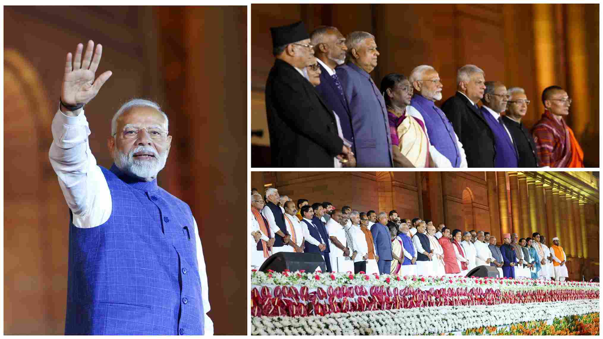 'भारत हमेशा मिलकर काम करेगा', पीएम मोदी ने शपथ ग्रहण में शामिल विदेशी गणमान्यों का आभार व्यक्त किया