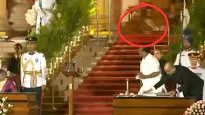 शपथ ग्रहण समारोह के दौरान राष्ट्रपति भवन में दिखा रहस्यमयी जानवर; कुछ लोग अनुमान लगा रहे हैं 'तेंदुआ'