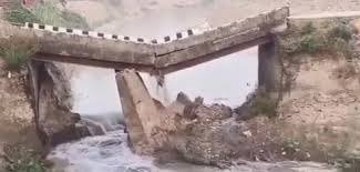 बिहार: सीवान में पुल ढहने से दहशत, एक सप्ताह में दूसरी घटना; कोई हताहत नहीं