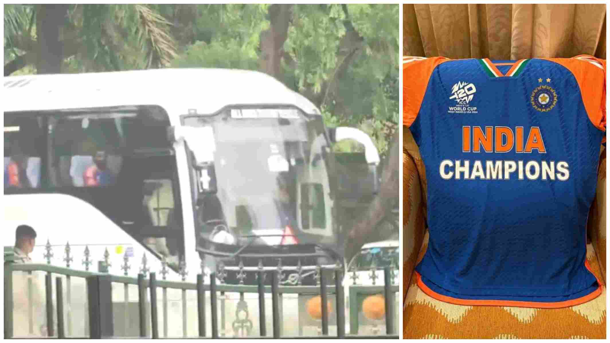 टी20 विश्व कप जीतने वाले टीम इंडिया पीएम मोदी के आवास पर पहुंची, खिलाड़ियों ने पहनी स्पेशल जर्सी