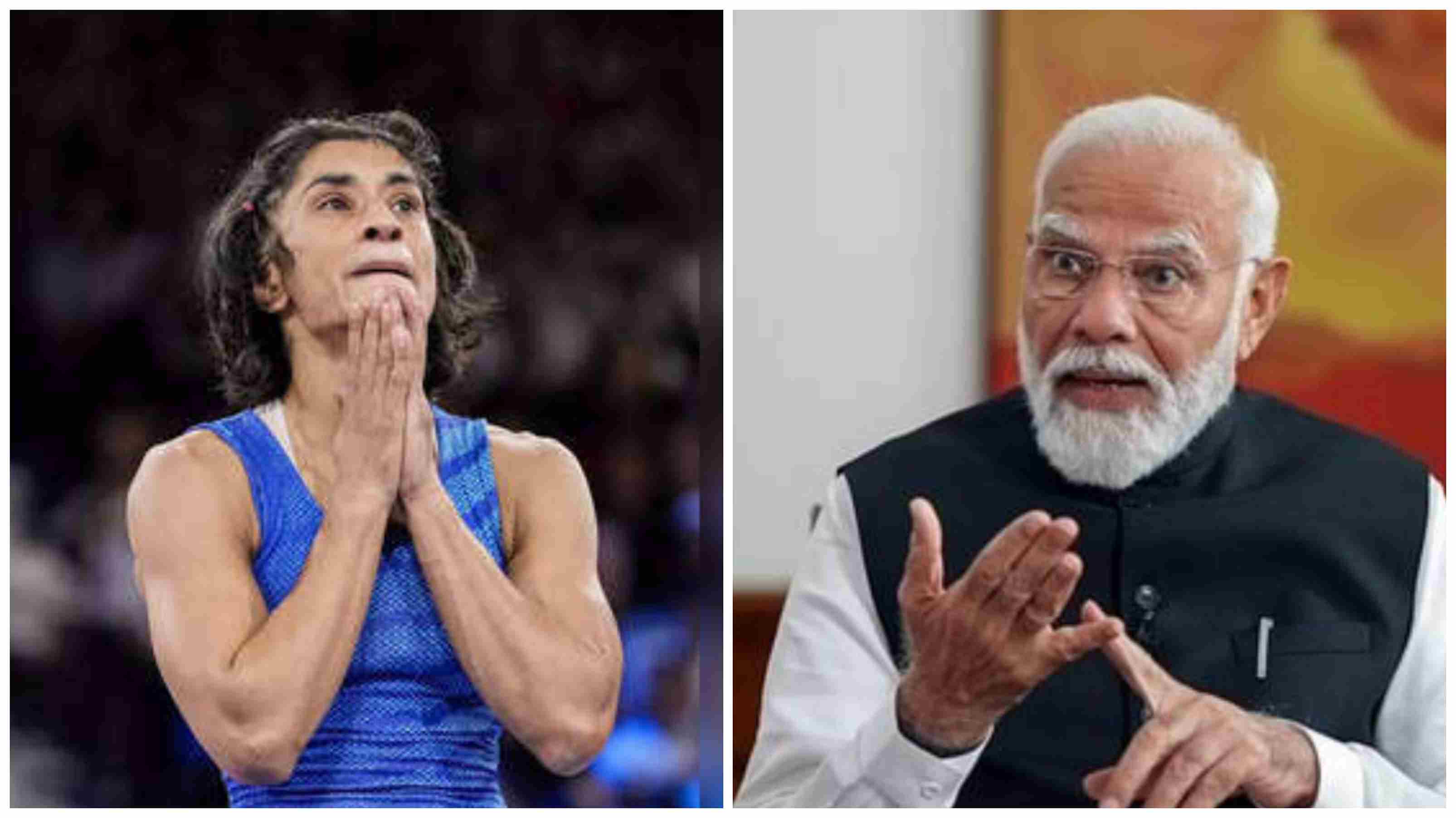 विनेश फोगाट के डिसक्वालिफाई होने पर पीएम मोदी ने लिया ये एक्शन, जानें क्या दी प्रतिक्रिया