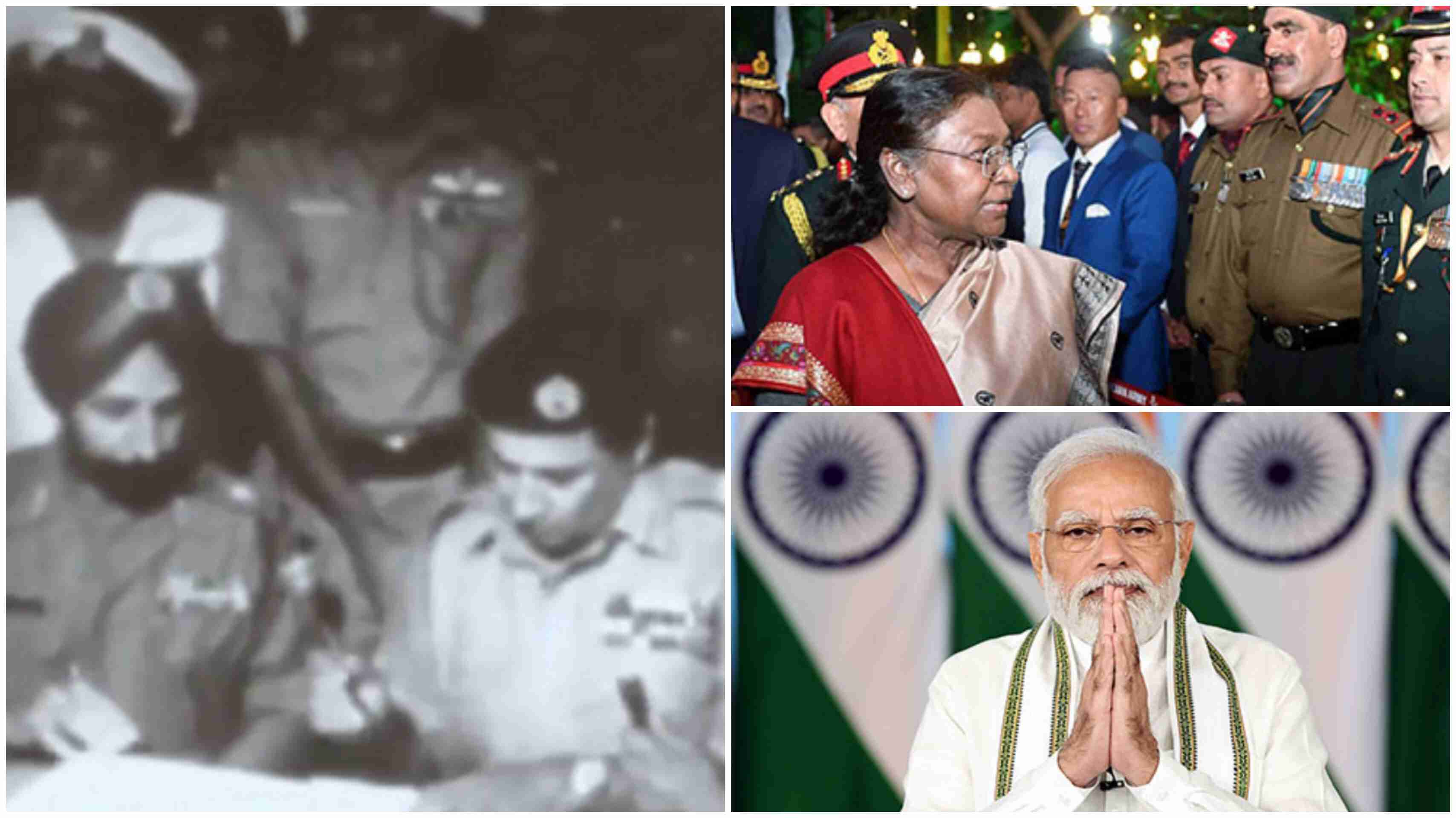 राष्ट्रपति मुर्मू, पीएम मोदी ने विजय दिवस पर शहीदों को दी श्रद्धांजलि, कहा- 'राष्ट्र वीरों के बलिदान को कभी नहीं भूलेगा'