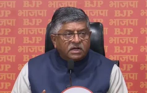 राणा सांगा का अपमान, नहीं सहेगा हिंदुस्तान: रविशंकर प्रसाद