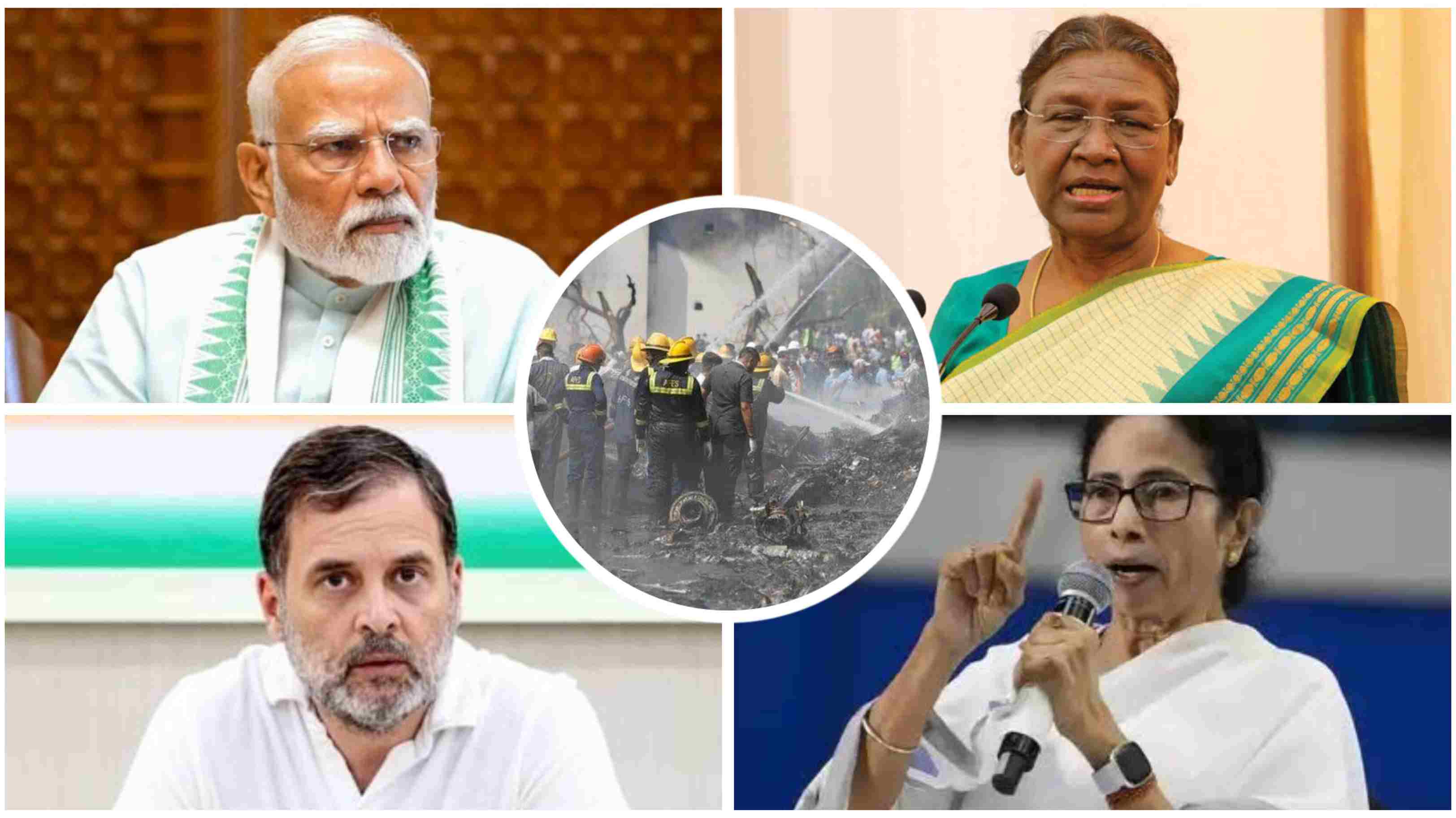 'ये दुख शब्दों से परे...', अहमदाबाद विमान दुर्घटना पर पीएम मोदी समेत इन नेताओं ने जताया शोक