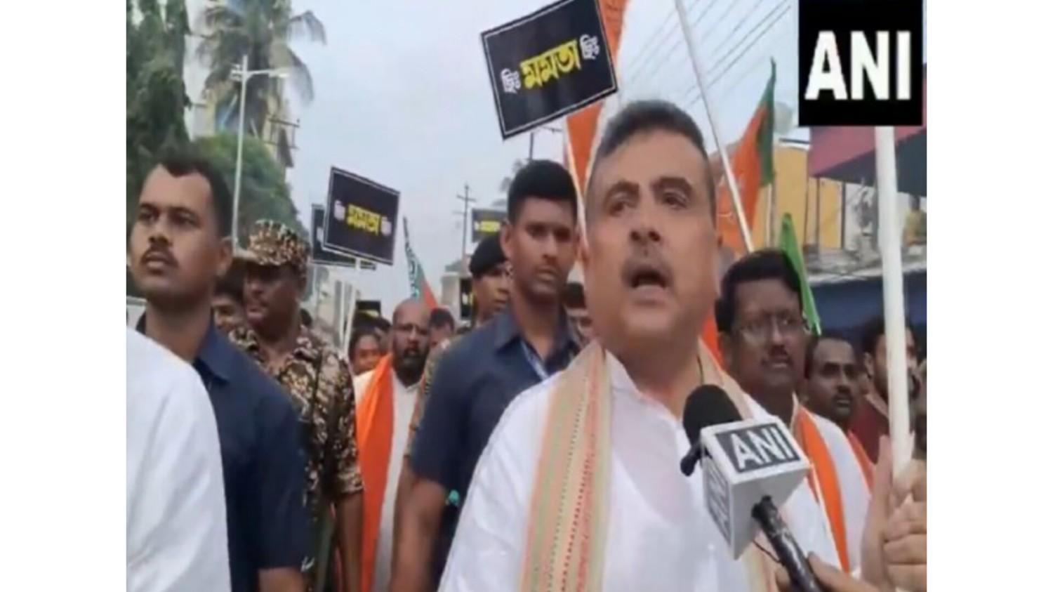 पश्चिम बंगाल के नेता प्रतिपक्ष सुवेंदु अधिकारी का तृणमूल कांग्रेस पर बड़ा आरोप, कहा