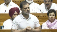 राहुल ने ट्रंप की 'डेड इकॉनमी' बात को सही बताया, भाजपा ने बताया शर्मनाक