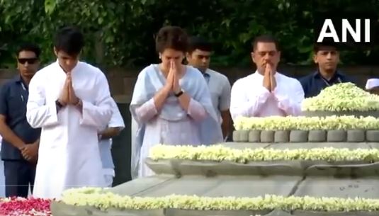 राजीव गांधी की जयंती: प्रधानमंत्री मोदी, कई कांग्रेसी नेताओं ने अर्पित की श्रद्धांजलि
