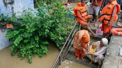 गाजियाबाद के बाढ़ प्रभावित गांव से 55 परिवारों का रेस्क्यू किया गया; यमुना तटबंध की निगरानी जारी