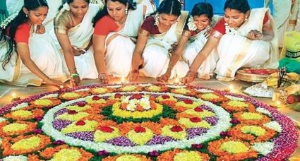केरल में रंग-बिरंगी रंगोली, स्वादिष्ट भोजन और परंपरा के साथ मनाया जा रहा है ओणम