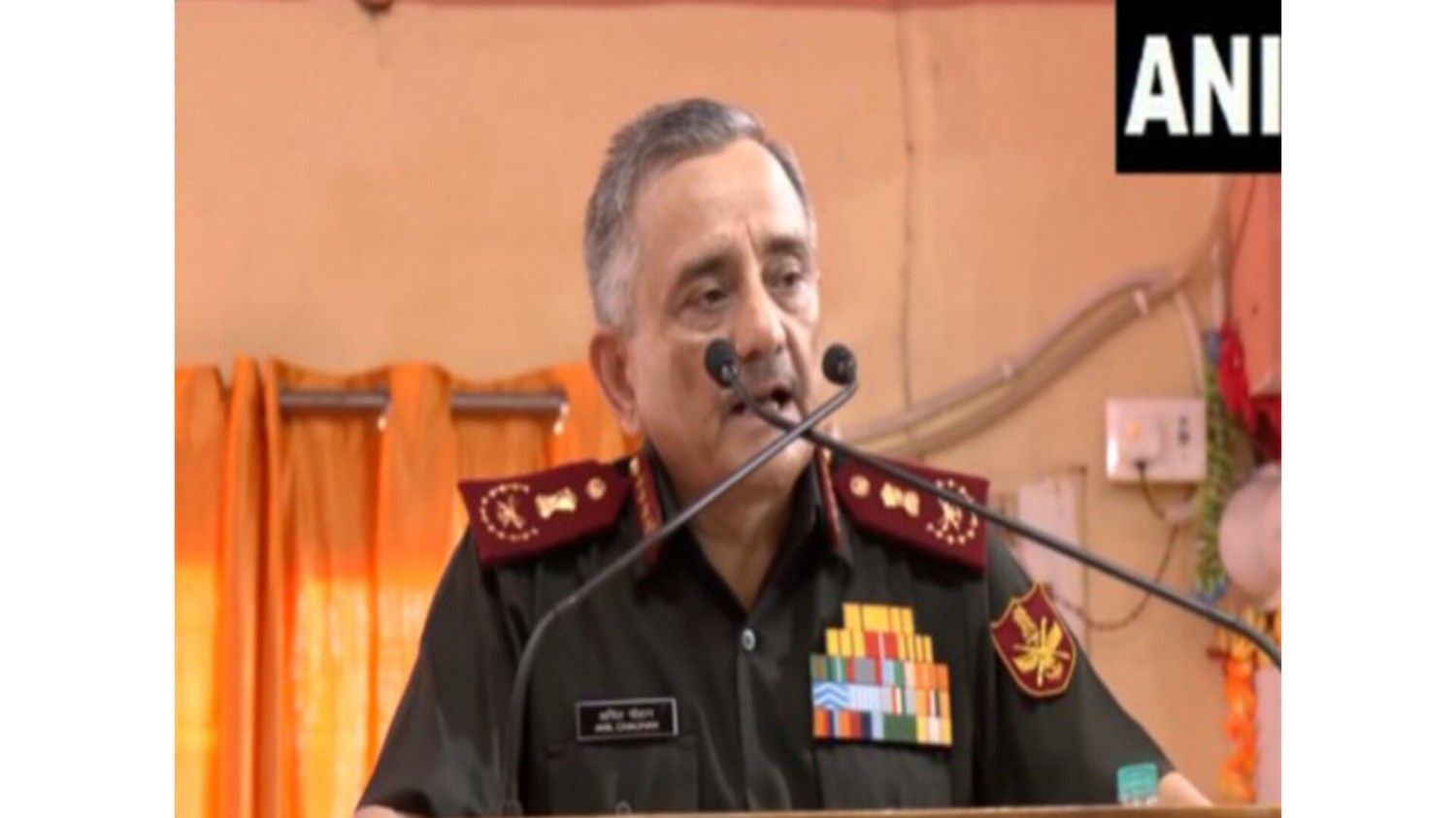 सीडीएस जनरल अनिल चौहान ने बताया चीन से सीमा विवाद सबसे बड़ी सुरक्षा चुनौती